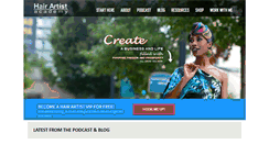 Desktop Screenshot of hairartistacademy.com